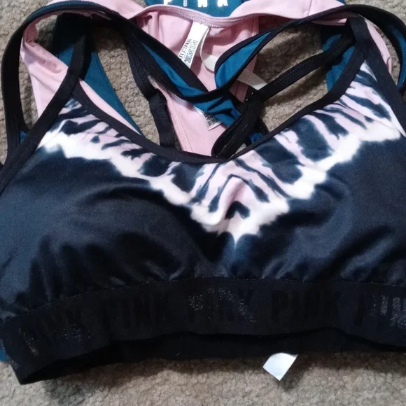 Bnwot/tags pink Victoria's secret ultimate sports bras all sz medium - Picture 9 of 10